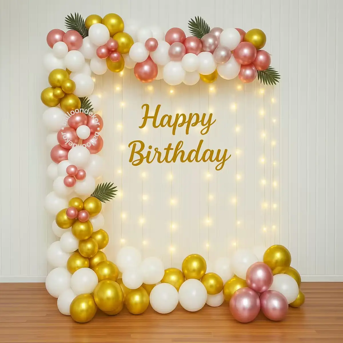 Birthday Arch Backdrop photo 1